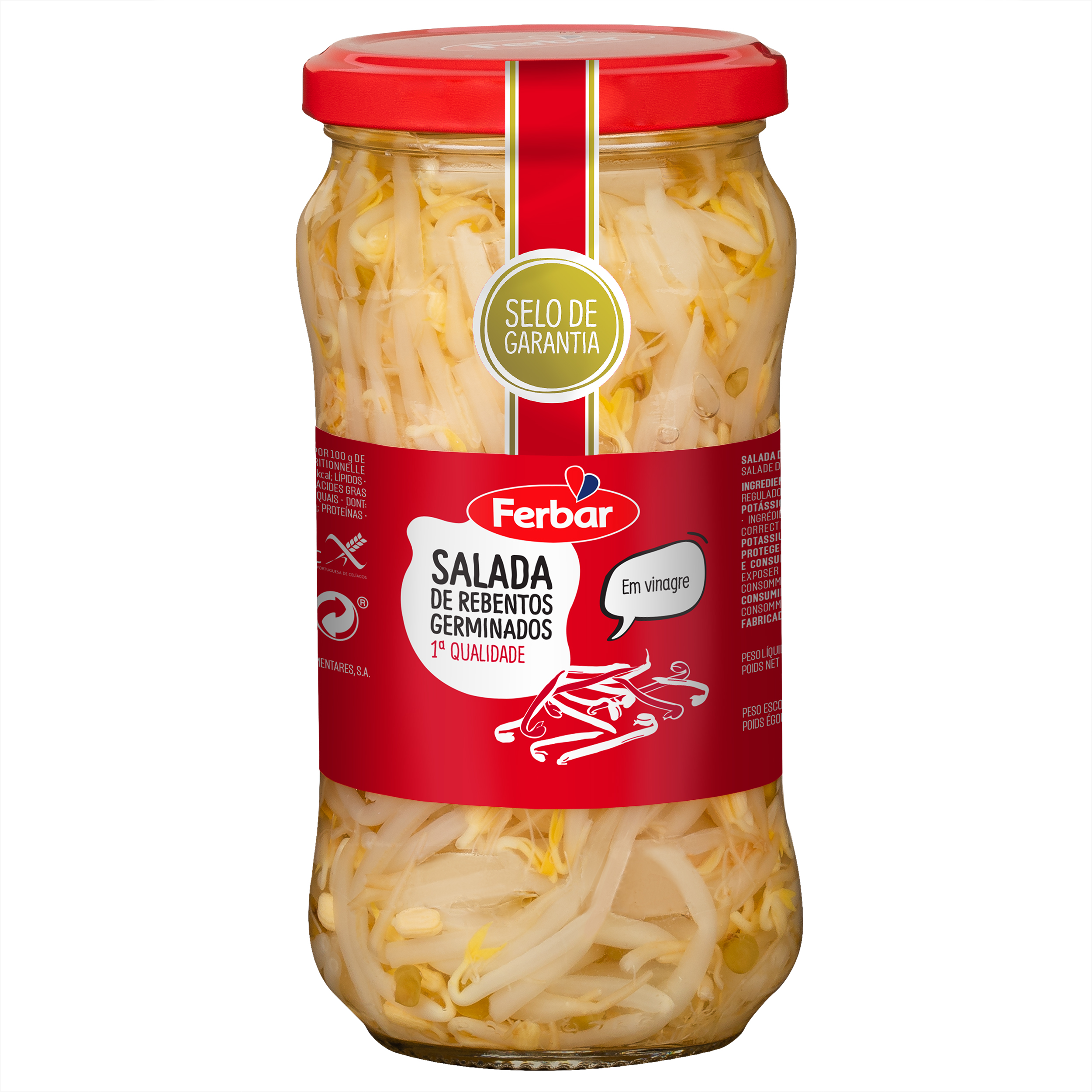REBENTOS FEIJAO MUNGO FRS 345 GRS FERBAR